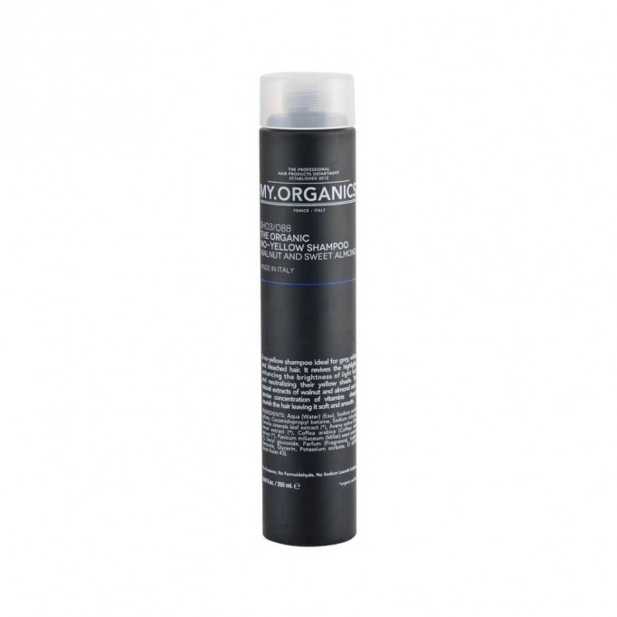 My Organics The Organic No Yellow Shampoo Champú Azul Matizador
