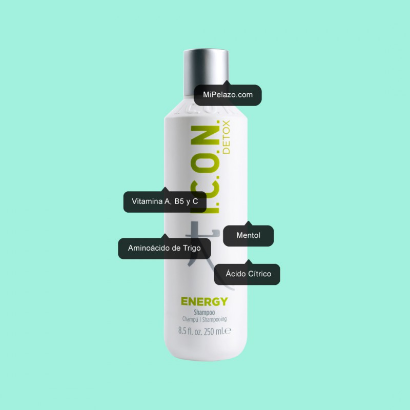 Comprar Icon Energy Champú Detox 250ml ¡Oferta!