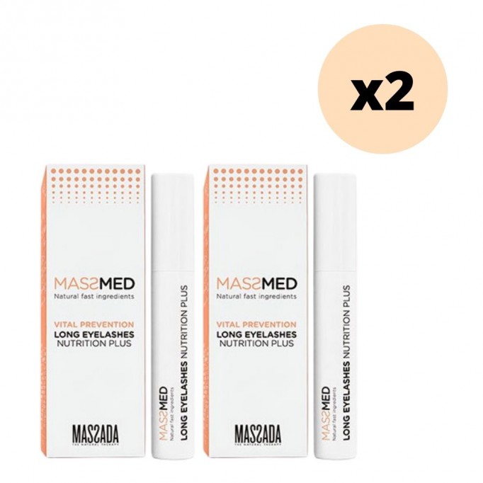 Pack 2 MASSADA Long Eyelash Nutrition Plus - Massmed