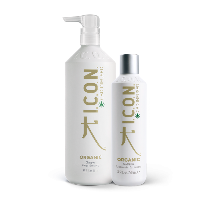 Pack ICON ORGANIC champu litro + acondicionador 250ml