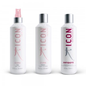 Pack ICON Cure Shampoo + Cure Spray + Antidote