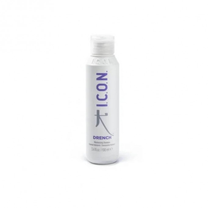 ICON DRENCH - Champú Hidratación 100 ml Tamaño Viaje