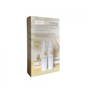 PACK MASSADA PIELES SENSIBLES TONICO Y LECHE LIMPIADORA + REGALO