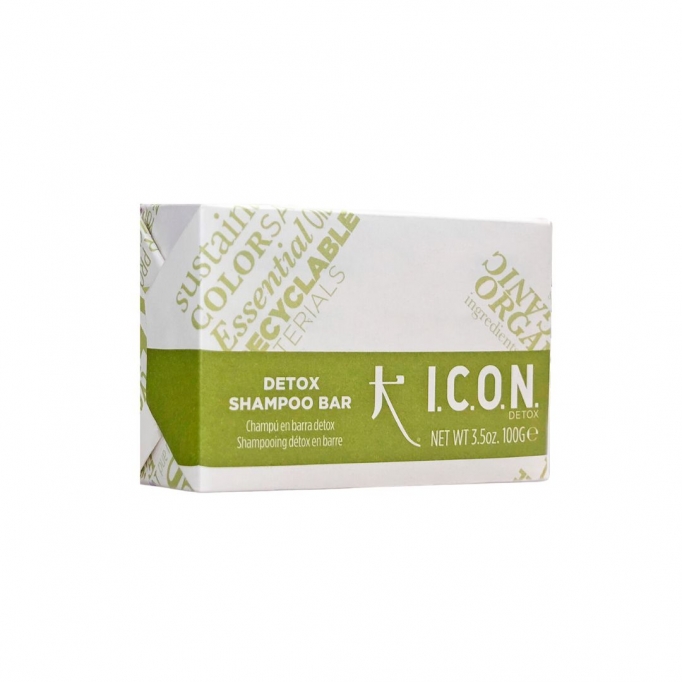 ICON CHAMPU SOLIDO EN PASTILLA DETOX