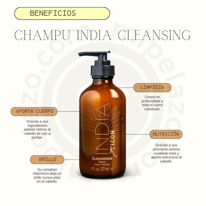 Beneficios Champú ICON India Cleansing Limpiador