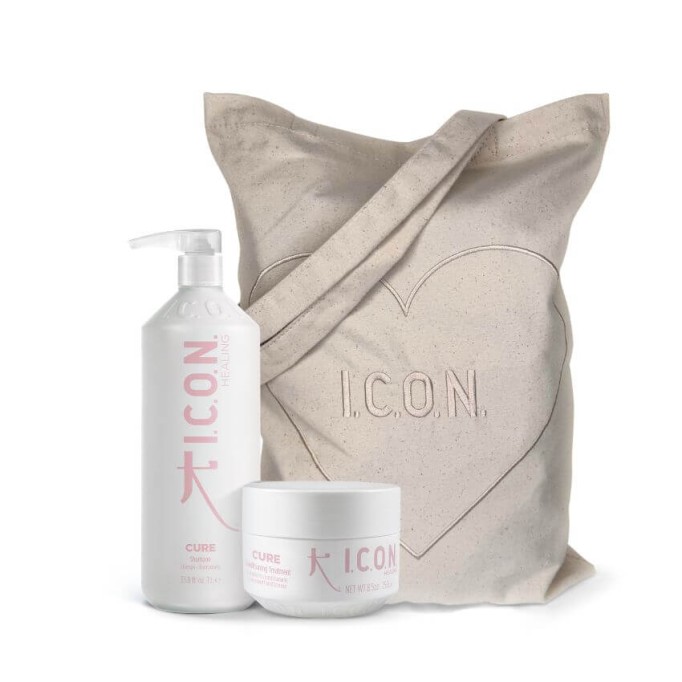 PACK ICON CURE CHAMPU LITRO Y CURE CONDITIONER