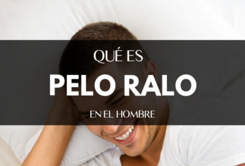 PELO RALO EN LOS HOMBRES
