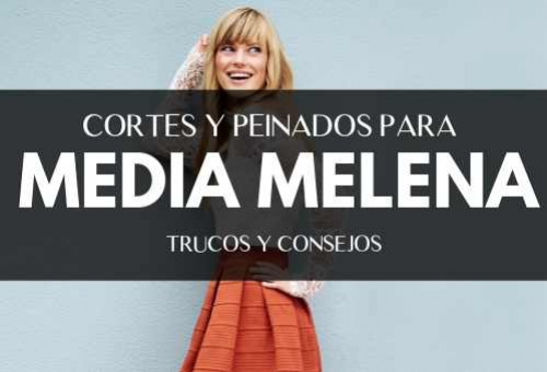 Pelo media melena rizada - Cortes y peinados