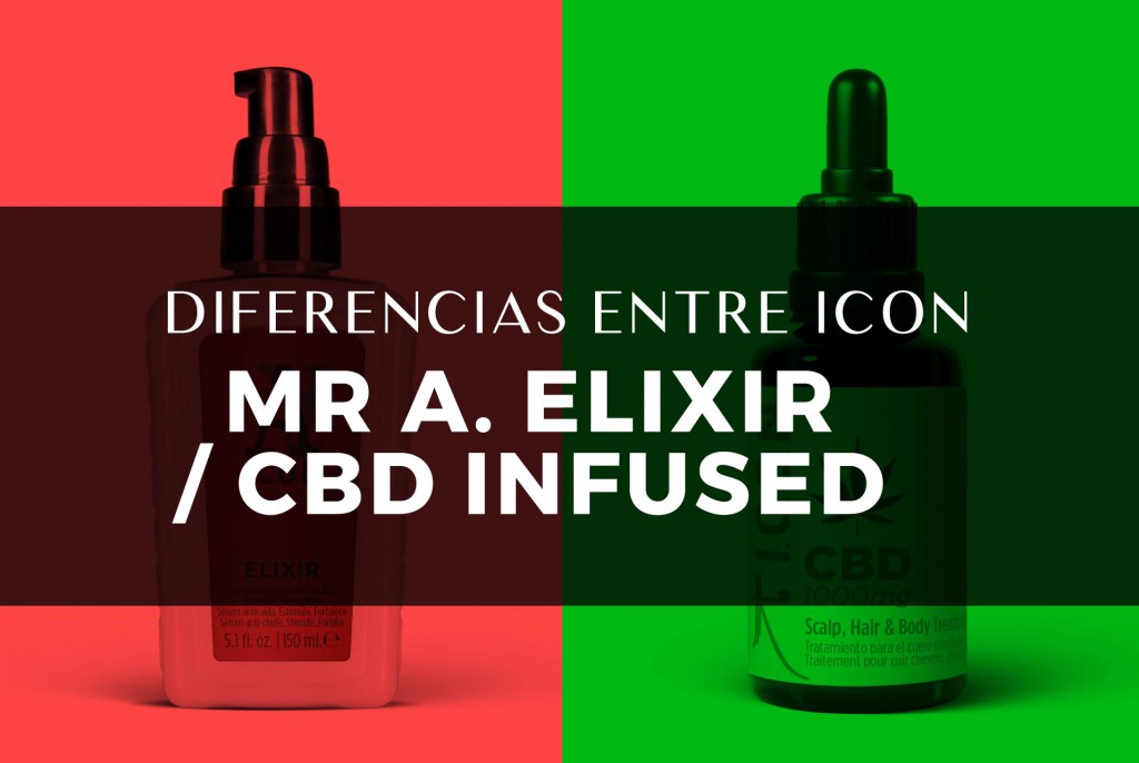 Diferencias entre ICON Mr. A Elixir e ICON CBD Infused