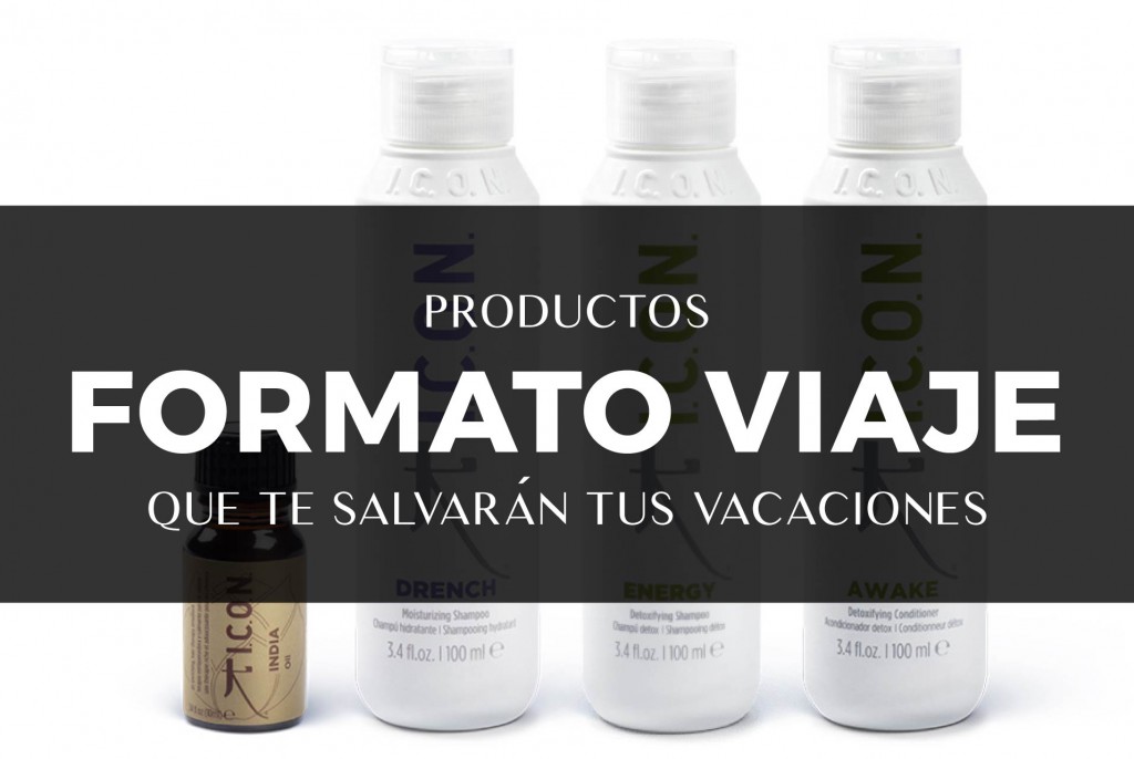 Productos formato viaje que te salvarán tus vacaciones
