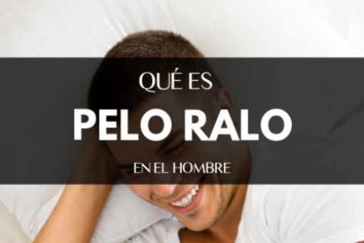 PELO RALO EN LOS HOMBRES