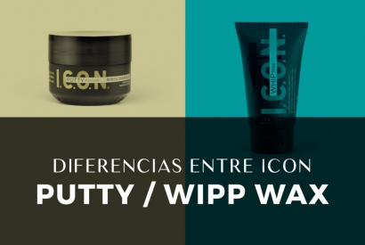 Diferencias entre ICON Putty e ICON Wipp Wax