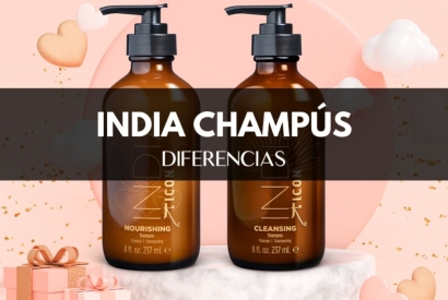 Diferencias entre los Champús ICON India Nourishing y el Champú India Cleansing