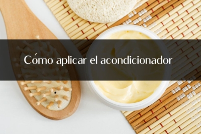 Cómo aplicar el acondicionador