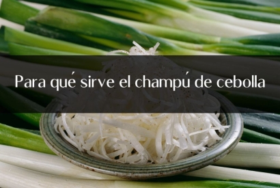 Para qué sirve el champú de cebolla