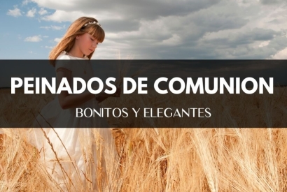 Los peinados de comunión con diademas más bonitos y elegantes