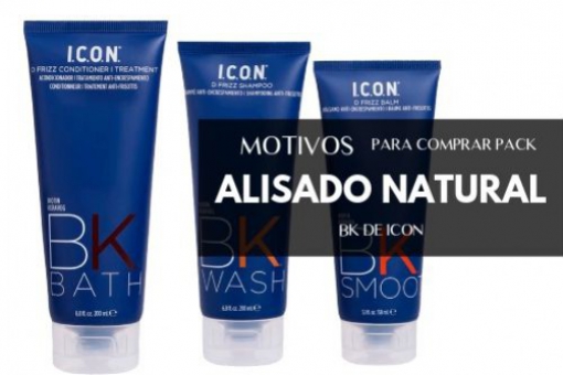 BK ANTIFRIZZ de ICON: alternativa a la Keratina